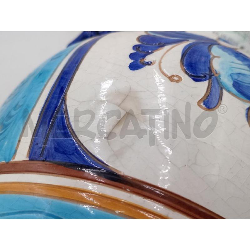VASO CERAMICA FLOREALE MANICI 30 CM H | Mercatino dell'Usato Moncalieri bengasi 5