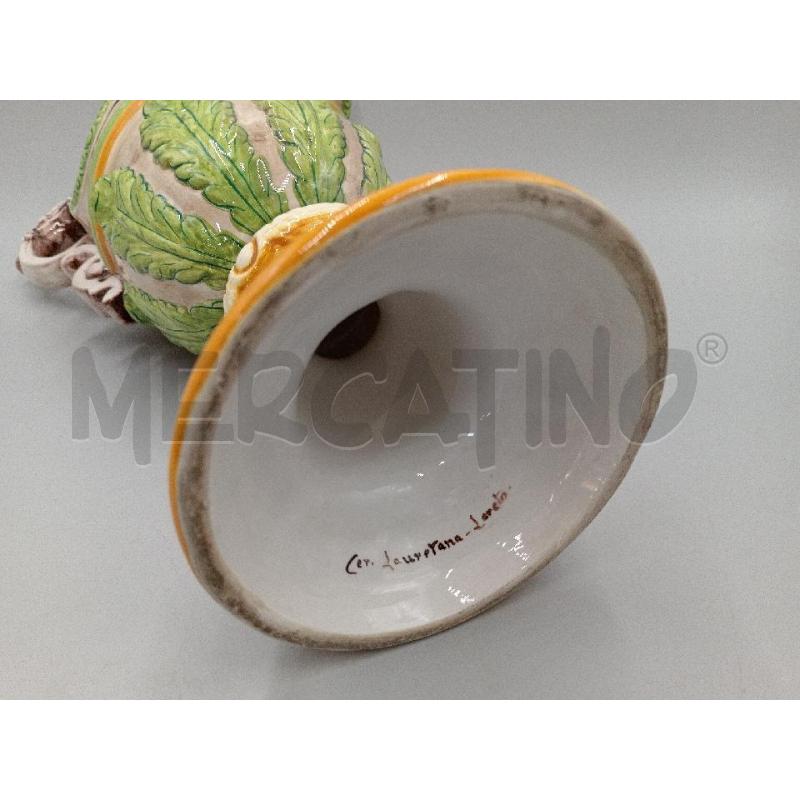 VASO CERAMICA LAURETTANA DECORO STEMMA CAVALLI | Mercatino dell'Usato Moncalieri bengasi 5