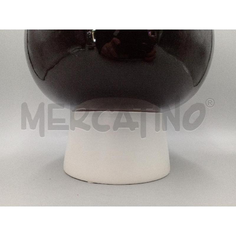 VASO CERAMICA MARRONE CON SFUMATURE BLU | Mercatino dell'Usato Moncalieri bengasi 3