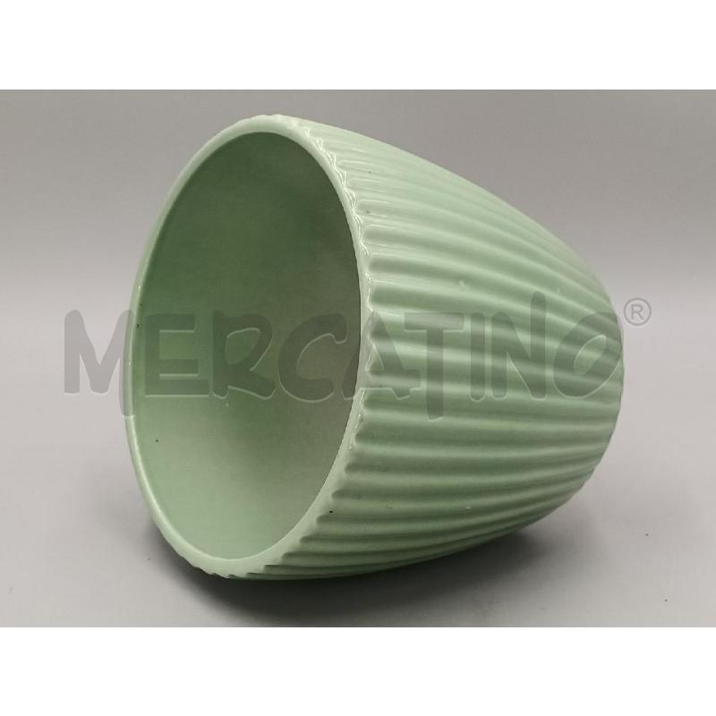 VASO CERAMICA METALTENAX PORCELLANA VERDE | Mercatino dell'Usato Moncalieri bengasi 3