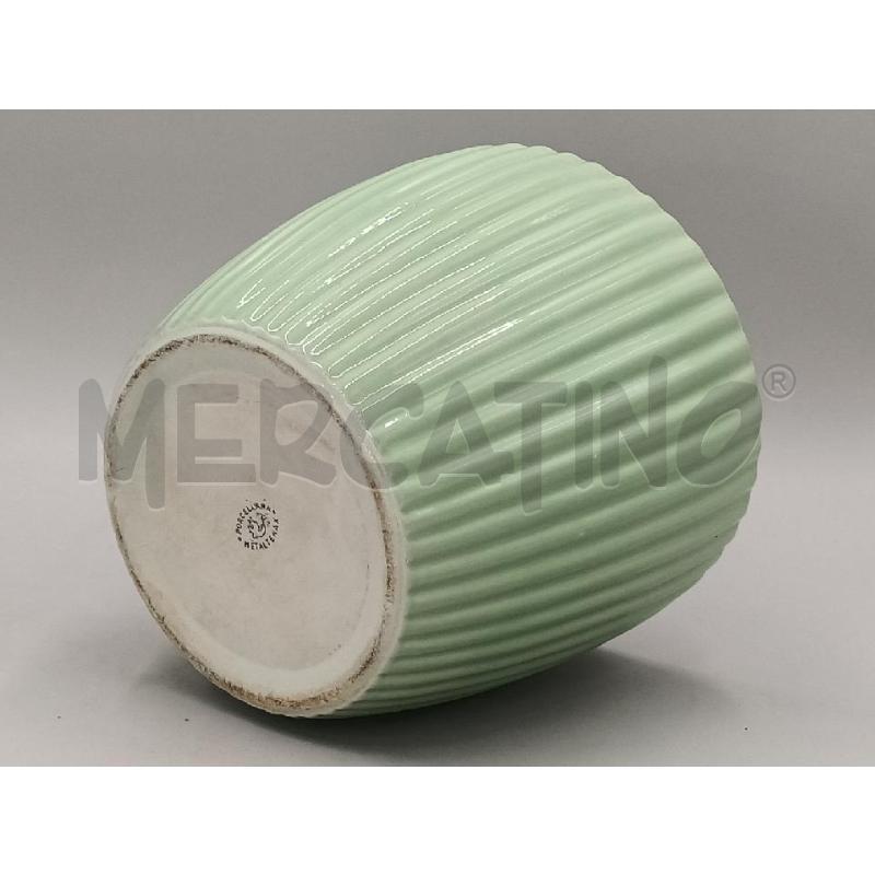 VASO CERAMICA METALTENAX PORCELLANA VERDE | Mercatino dell'Usato Moncalieri bengasi 4