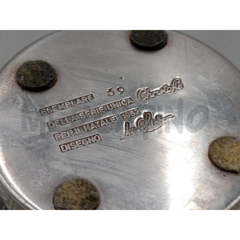 VASO CON COPERCHIO METALLO CHRISTOFLE LINO SABATTINI | Mercatino dell'Usato Moncalieri bengasi 4