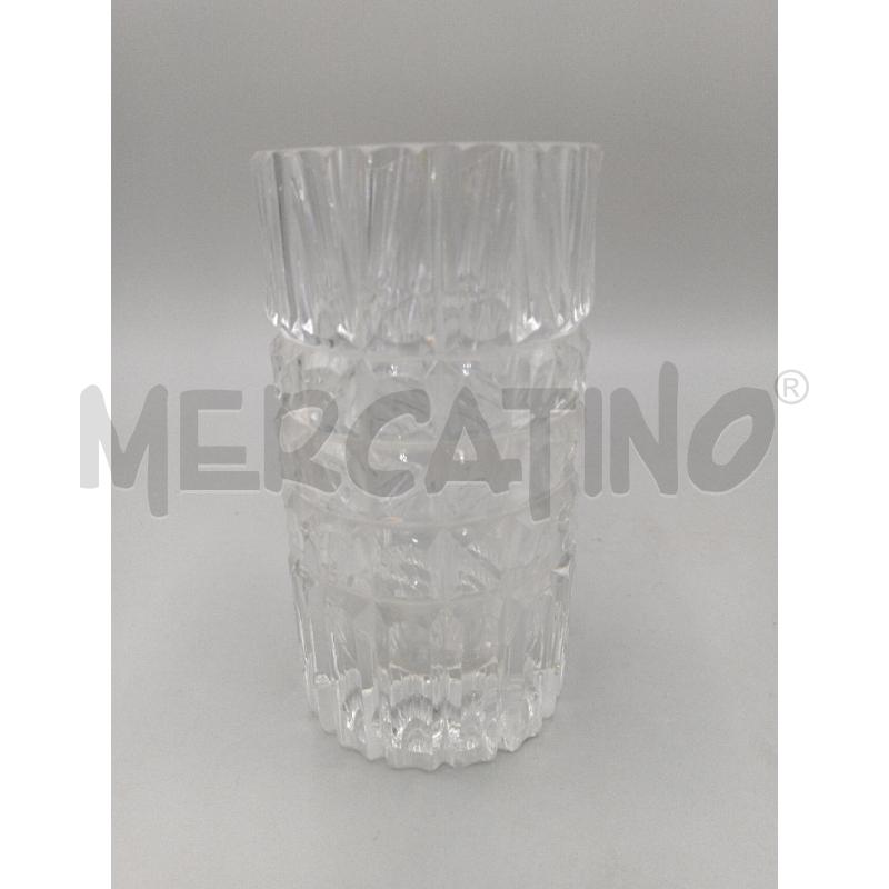 VASO CRISTALLO FIRMATO H. 18 | Mercatino dell'Usato Moncalieri bengasi 1