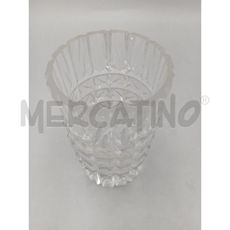 VASO CRISTALLO FIRMATO H. 18 | Mercatino dell'Usato Moncalieri bengasi 2