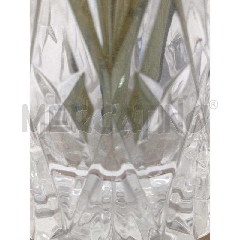 VASO CRISTALLO LAMPADA TULIPANI  | Mercatino dell'Usato Moncalieri bengasi 3