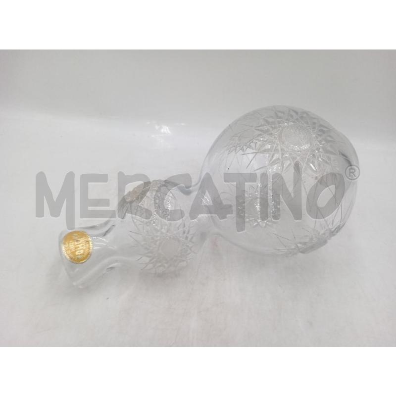 VASO CRISTALLO MOLATO FORMA BASE PANCIUTA | Mercatino dell'Usato Moncalieri bengasi 3