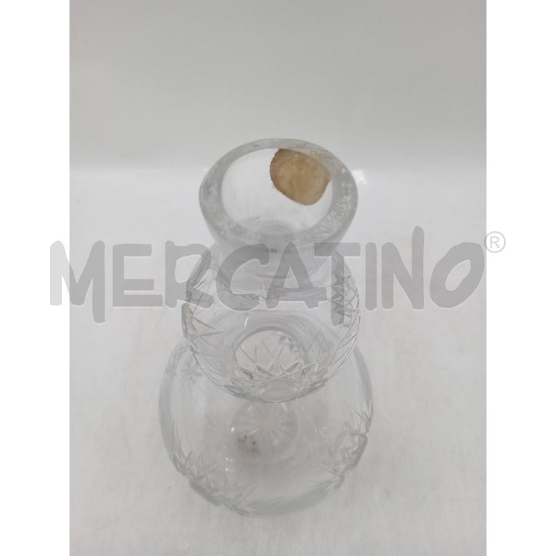 VASO CRISTALLO MOLATO FORMA BASE PANCIUTA | Mercatino dell'Usato Moncalieri bengasi 4