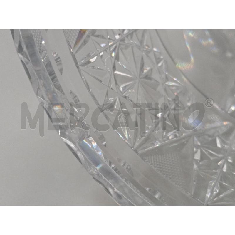 VASO CRISTALLO SBECCATO H. 30 | Mercatino dell'Usato Moncalieri bengasi 4