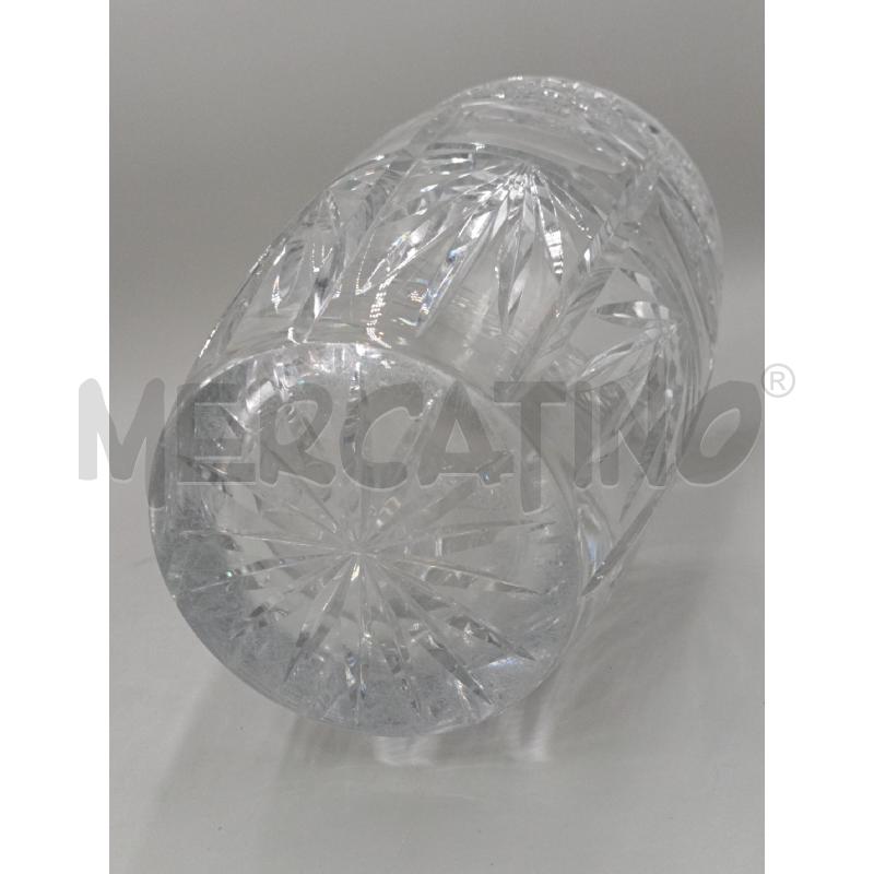 VASO CRISTALLO SBECCATO H. 30 | Mercatino dell'Usato Moncalieri bengasi 5