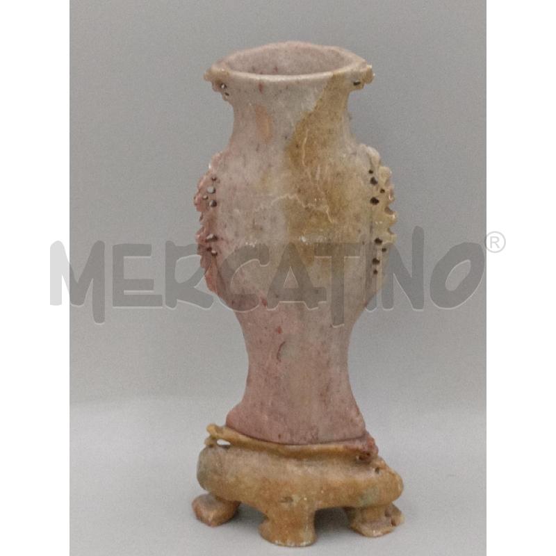 VASO JADAITE CON DECORO FIORI | Mercatino dell'Usato Moncalieri bengasi 2