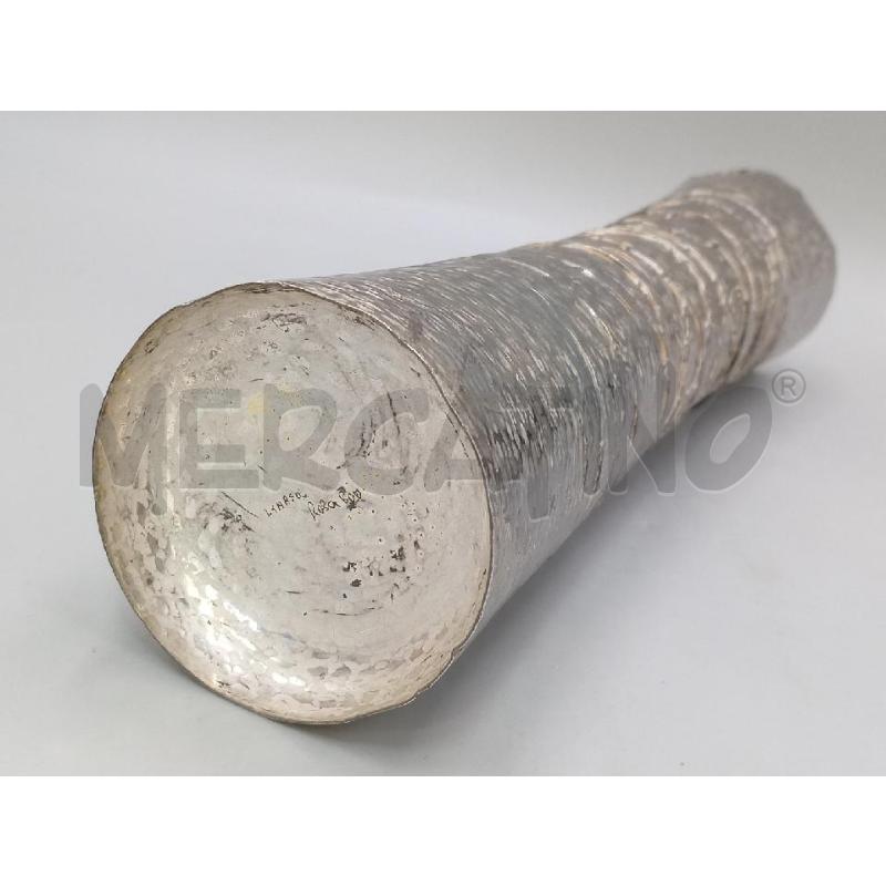 VASO METALLO CESELLATO H.42 CM CILINDRICO | Mercatino dell'Usato Moncalieri bengasi 4