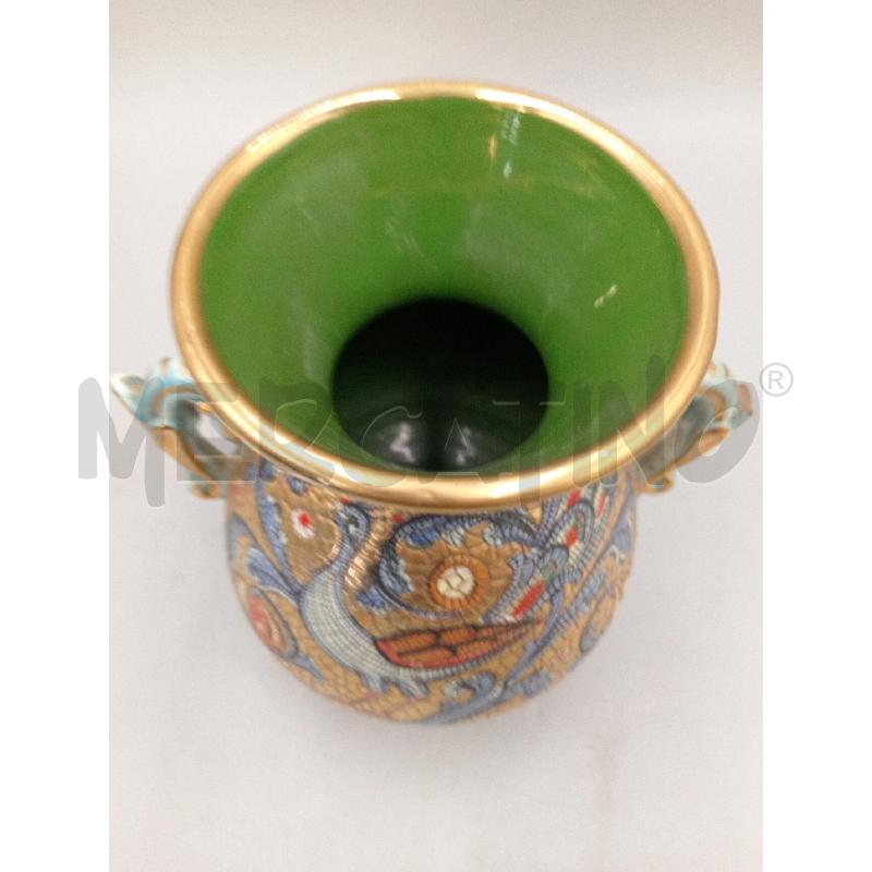 VASO TERACOTTA GIALLETTI VG DERUTA | Mercatino dell'Usato Moncalieri bengasi 2