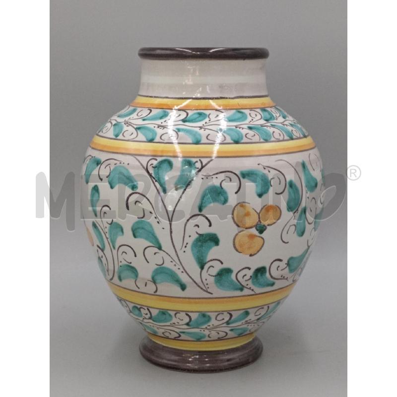 VASO TERRACOTTA CALDAGIRONE EBORIA H.26 CM | Mercatino dell'Usato Moncalieri bengasi 1