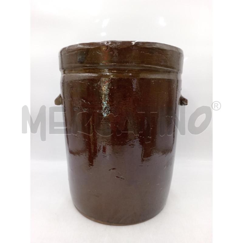 VASO TERRACOTTA MARRONE PER OLIVE | Mercatino dell'Usato Moncalieri bengasi 1