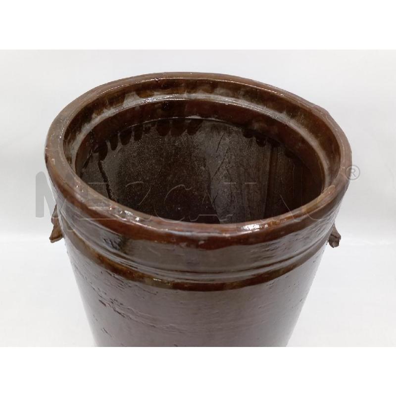 VASO TERRACOTTA MARRONE PER OLIVE | Mercatino dell'Usato Moncalieri bengasi 4
