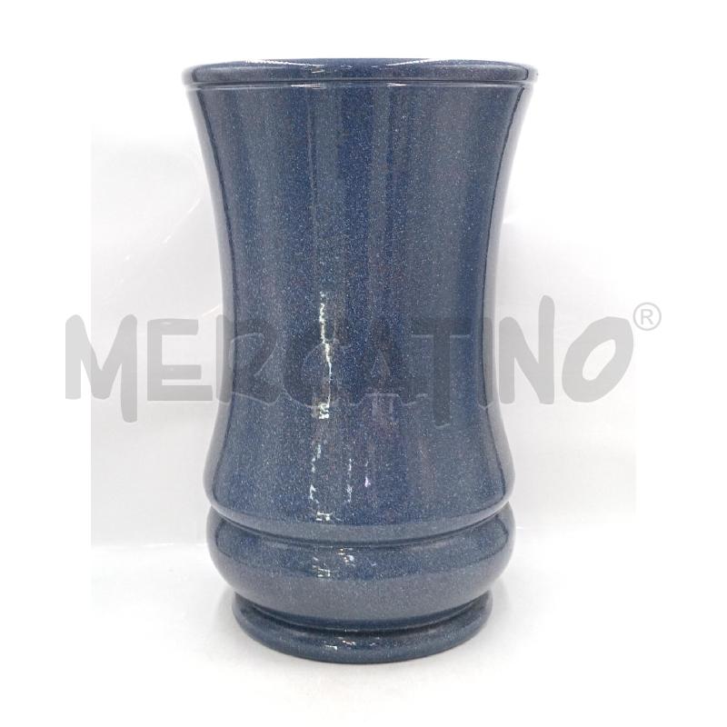 VASO TERRACOTTA ZACCAGNINI BLU H.53 | Mercatino dell'Usato Moncalieri bengasi 1