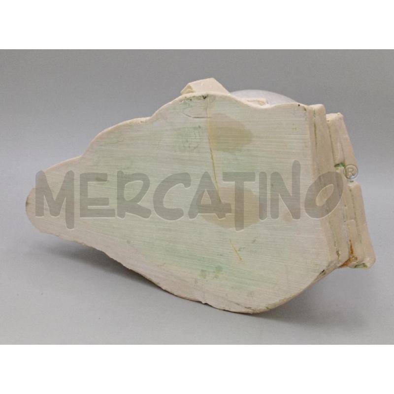 VASO VETRO ARREDAMENTO C/BASETTA RESINA INCOLLATA  | Mercatino dell'Usato Moncalieri bengasi 5