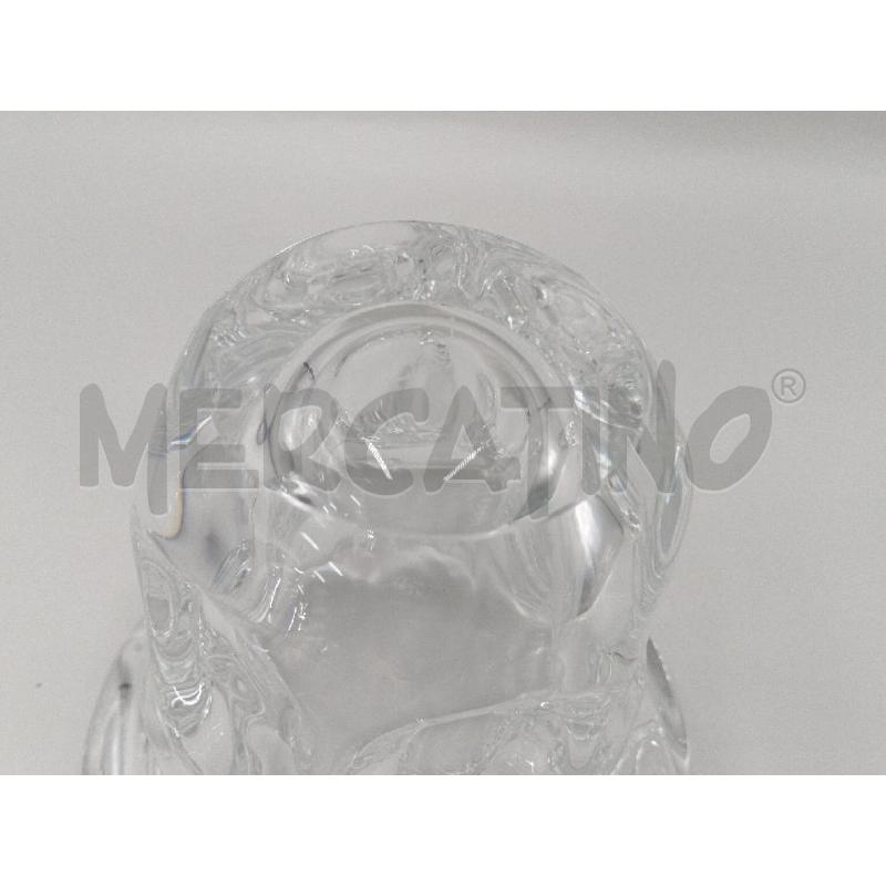 VASO VETRO ART VANNES FRANCE H 18 | Mercatino dell'Usato Moncalieri bengasi 4