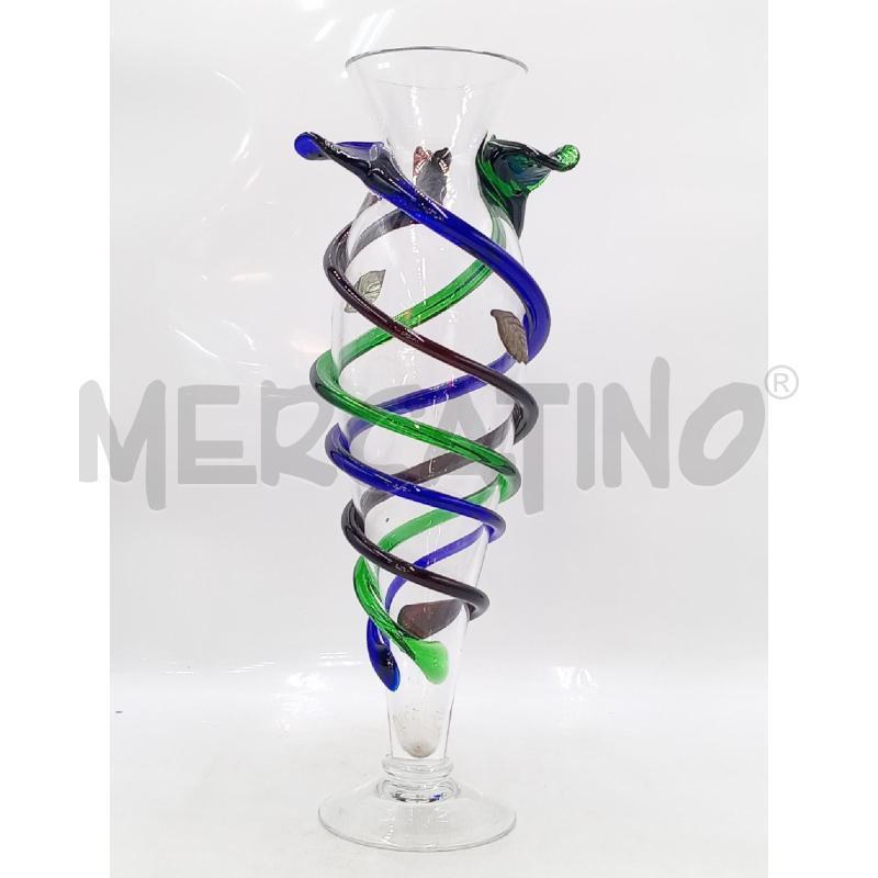 VASO VETRO H. 44 | Mercatino dell'Usato Moncalieri bengasi 1