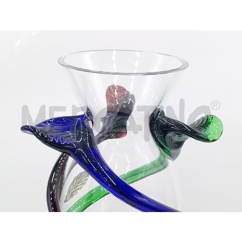 VASO VETRO H. 44 | Mercatino dell'Usato Moncalieri bengasi 2
