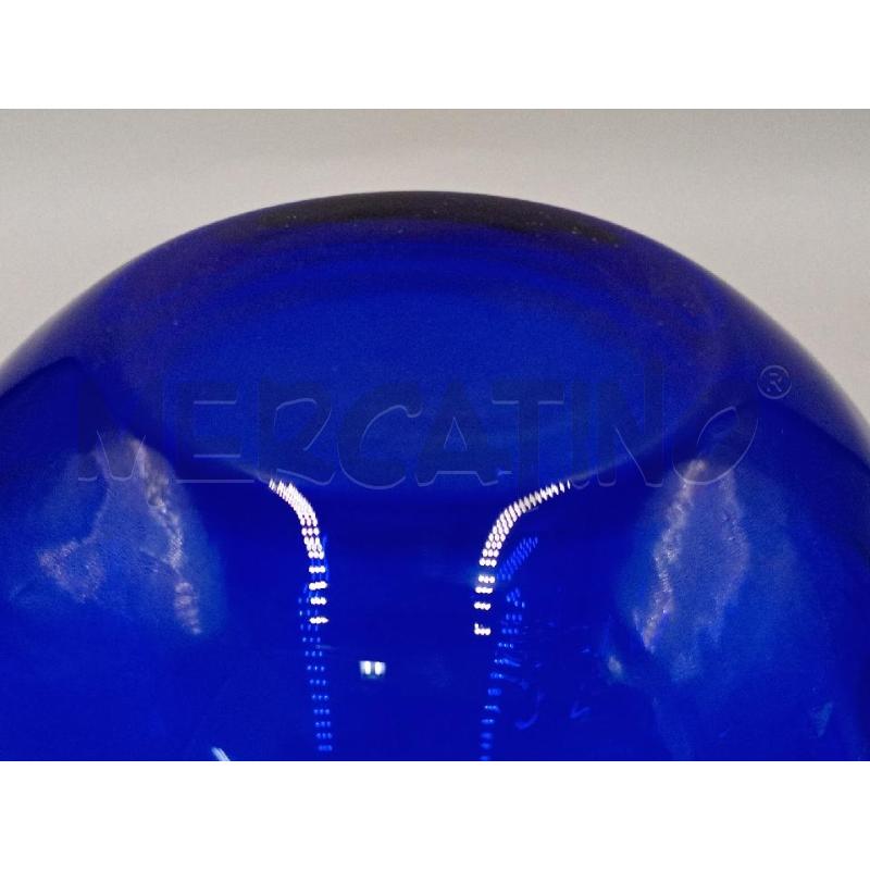 VASO VETRO IVV BLU CM 19 | Mercatino dell'Usato Moncalieri bengasi 4