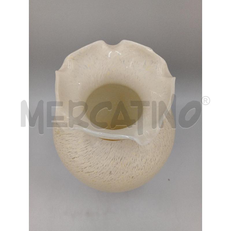 VASO VETRO LAVORAZIONE A SPIRALE CM 30 | Mercatino dell'Usato Moncalieri bengasi 4