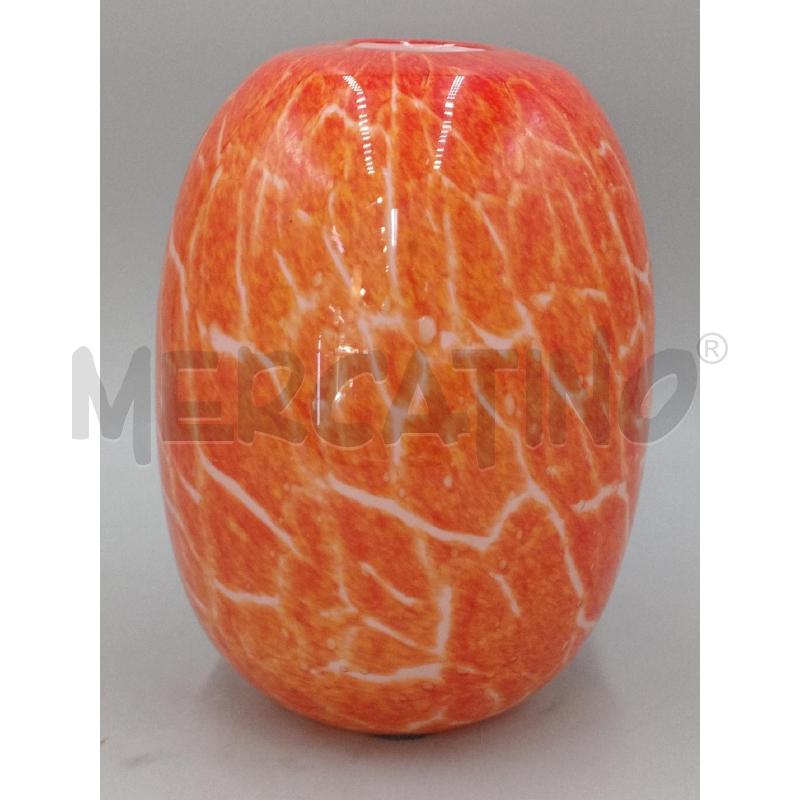 VASO VETRO L'OCA NEERA STRIATO CM 26 | Mercatino dell'Usato Moncalieri bengasi 1