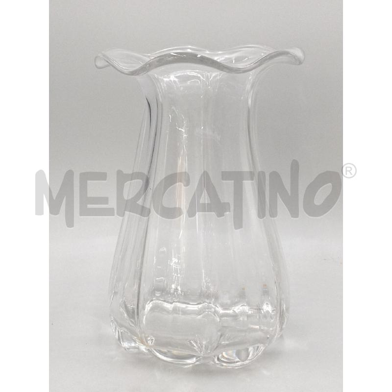 VASO VETRO PORTAFIORI STILE MURANO | Mercatino dell'Usato Moncalieri bengasi 1