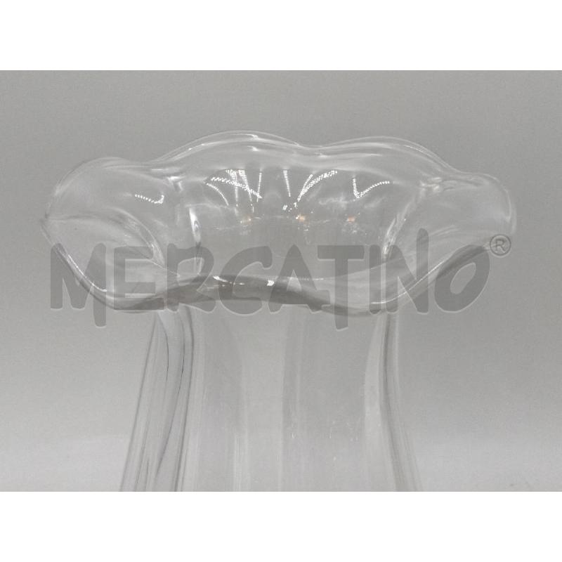 VASO VETRO PORTAFIORI STILE MURANO | Mercatino dell'Usato Moncalieri bengasi 2