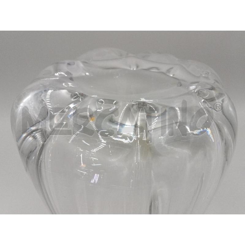VASO VETRO PORTAFIORI STILE MURANO | Mercatino dell'Usato Moncalieri bengasi 5