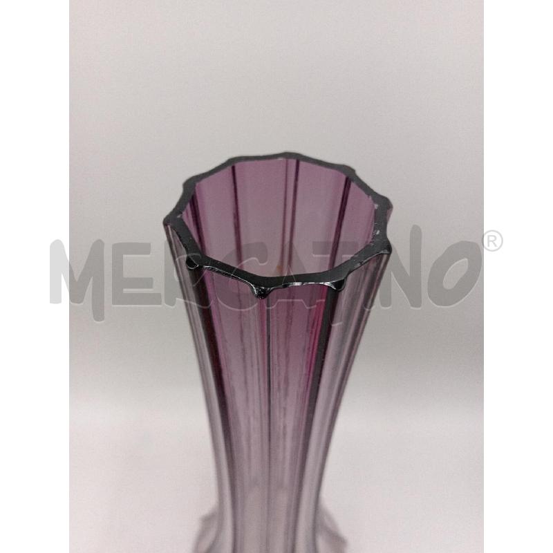 VASO VETRO SOFFIATO ALTO CM 40 COLLO STRETTO | Mercatino dell'Usato Moncalieri bengasi 3