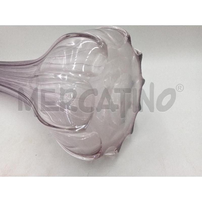 VASO VETRO SOFFIATO ALTO CM 40 COLLO STRETTO | Mercatino dell'Usato Moncalieri bengasi 4