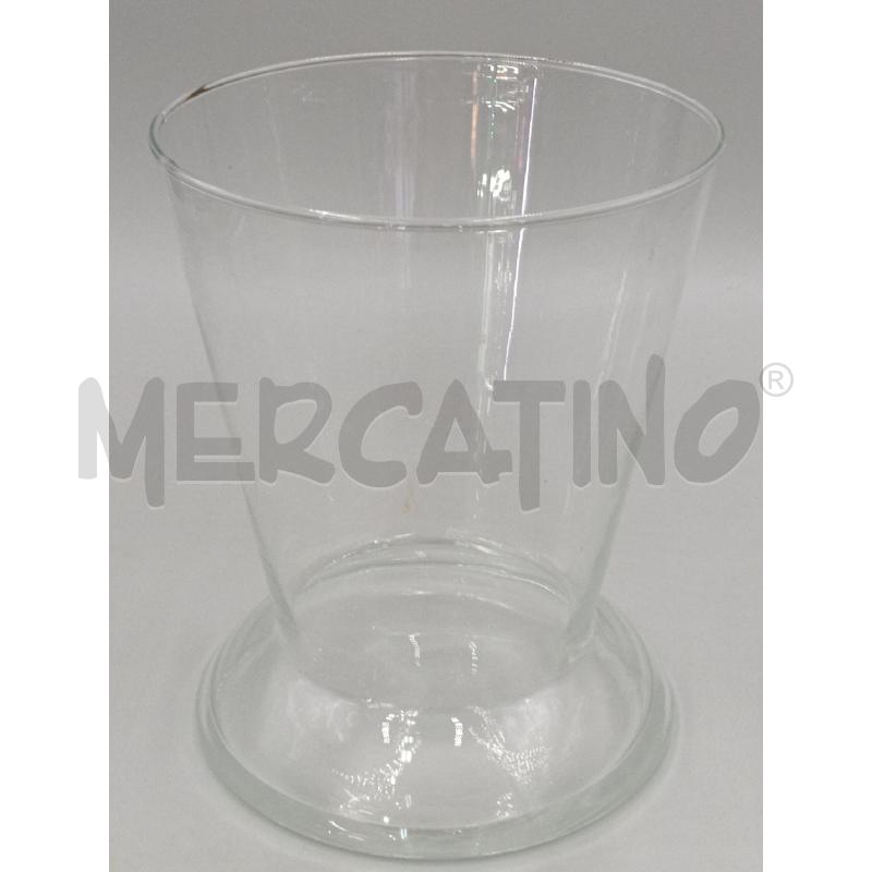 VASO VETRO SOFFIATO CM 20 | Mercatino dell'Usato Moncalieri bengasi 1