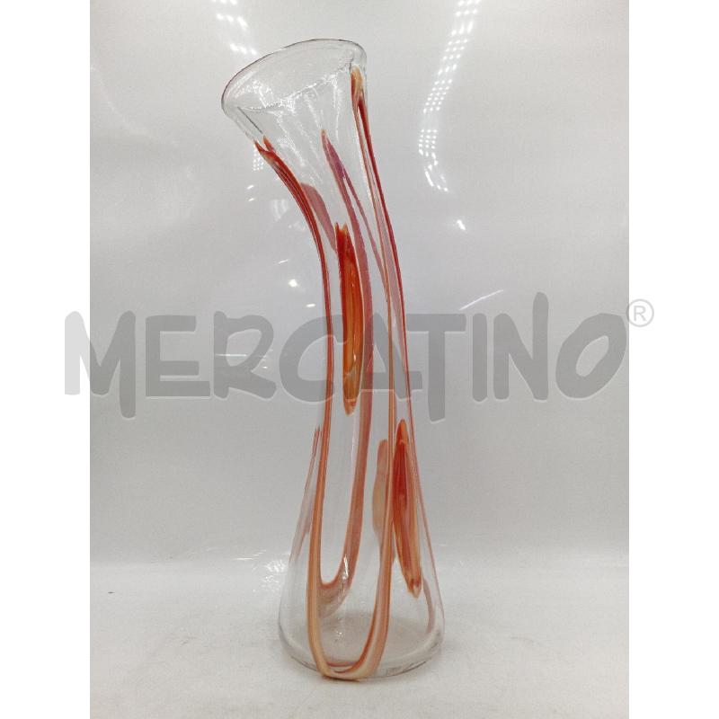 VASO VETRO STILE MUTANO CILINDRO H.45 CM CIRCA | Mercatino dell'Usato Moncalieri bengasi 1
