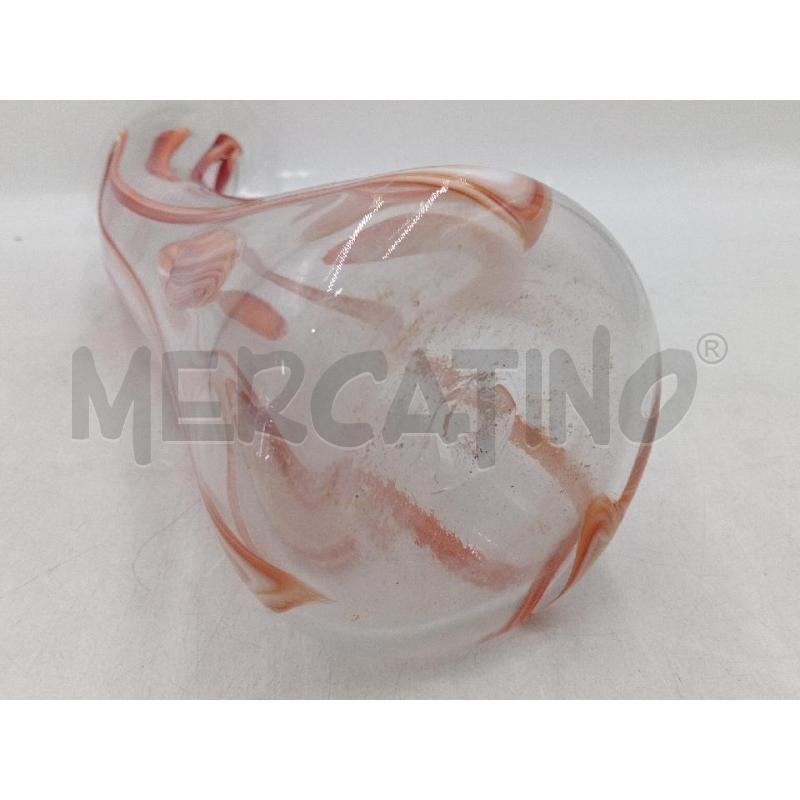 VASO VETRO STILE MUTANO CILINDRO H.45 CM CIRCA | Mercatino dell'Usato Moncalieri bengasi 4
