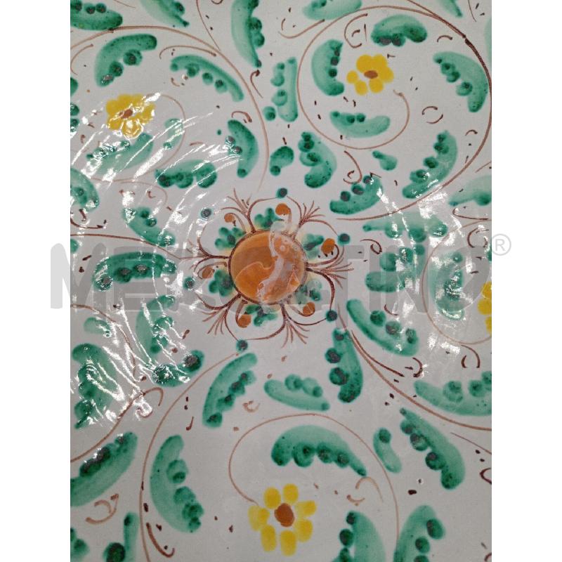 VASSOIO CALTAGIRONE CENTROTAVOLA CM 33 | Mercatino dell'Usato Moncalieri bengasi 3
