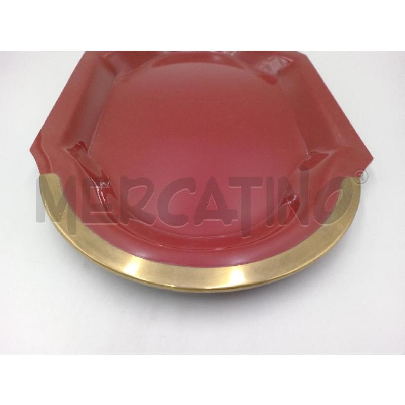 VASSOIO LACCATO BORDI METALLICI CM 32 X 50 | Mercatino dell'Usato Moncalieri bengasi 3