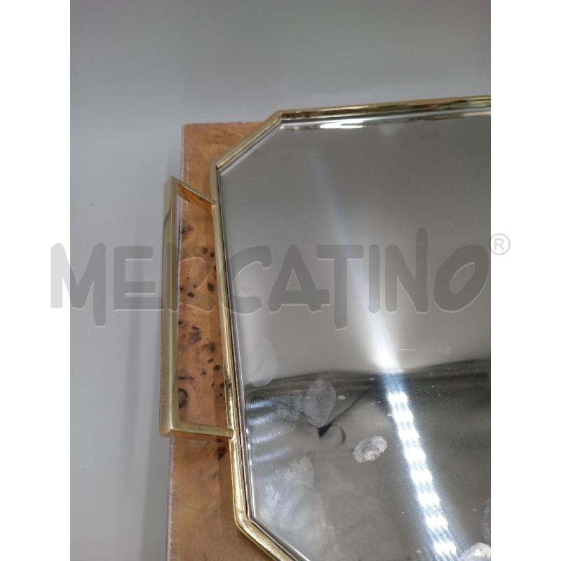 VASSOIO METALLO INOX GOTTINGHEN C/BORDO DORATO E SCATOLA | Mercatino dell'Usato Moncalieri bengasi 5