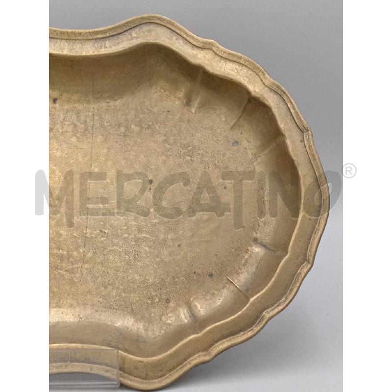 VASSOIO OTTONE OVALE | Mercatino dell'Usato Moncalieri bengasi 3