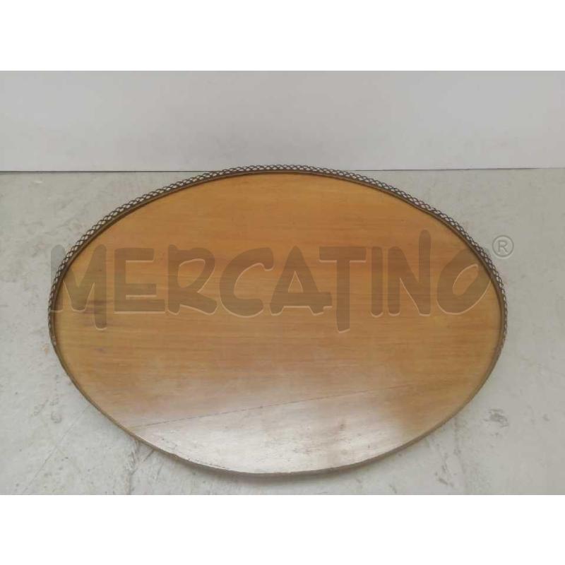 VASSOIO OVALE LEGNO DA LETTO | Mercatino dell'Usato Moncalieri bengasi 4