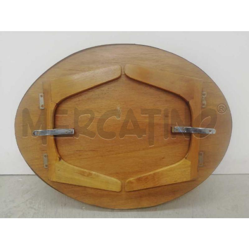 VASSOIO OVALE LEGNO DA LETTO | Mercatino dell'Usato Moncalieri bengasi 5