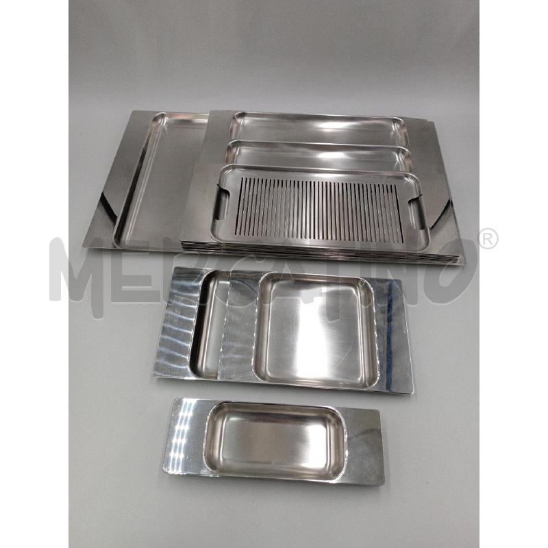 VASSOI 18PZ METALLO DESIGN ALESSI MOD. PROGRAMMA 8  | Mercatino dell'Usato Moncalieri bengasi 1