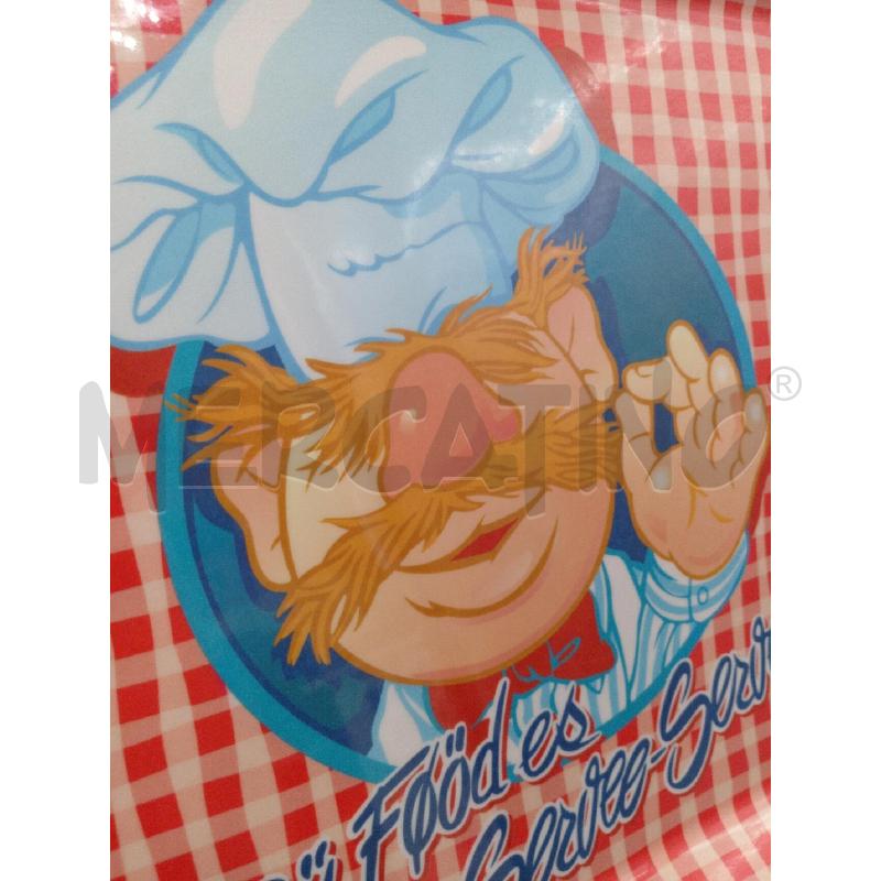 VASSOI PLASTICA COPPIA JIM HENSON  | Mercatino dell'Usato Moncalieri bengasi 2