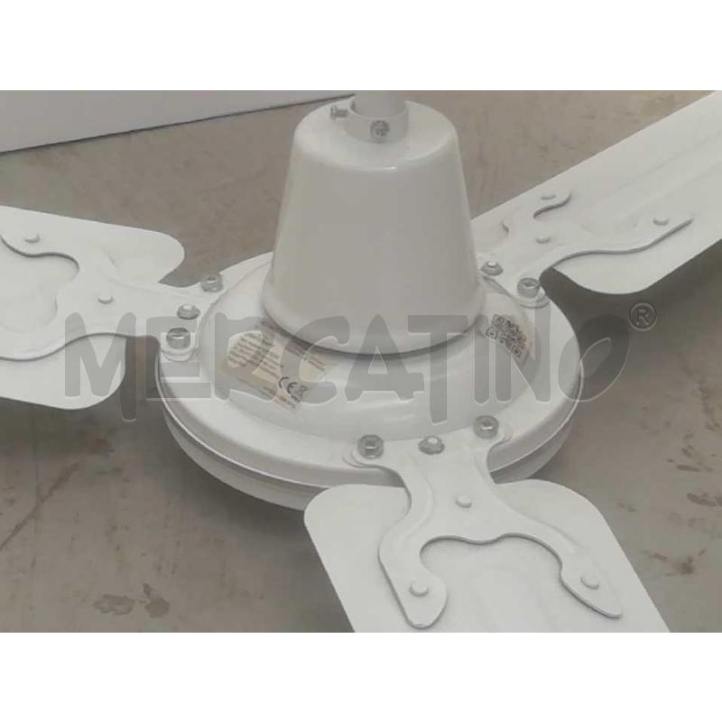 VENTILATORE DA SOFFITTO BIANCO | Mercatino dell'Usato Moncalieri bengasi 3