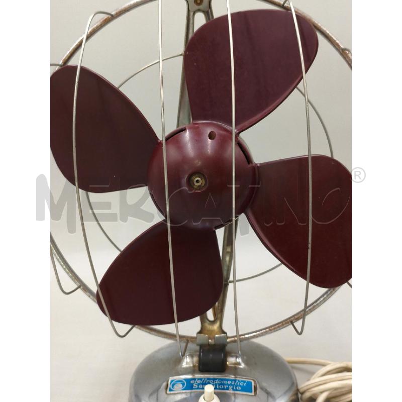VENTILATORE EPOCA SAN GIORGIO BASE CROMATO ELICA BACHELITE | Mercatino dell'Usato Moncalieri bengasi 5