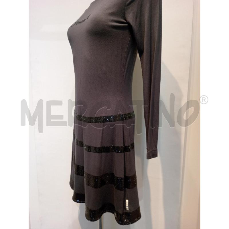 VESTITO ARMANI JUNIOR GRIGIO CON PAILLETTES | Mercatino dell'Usato Moncalieri bengasi 4