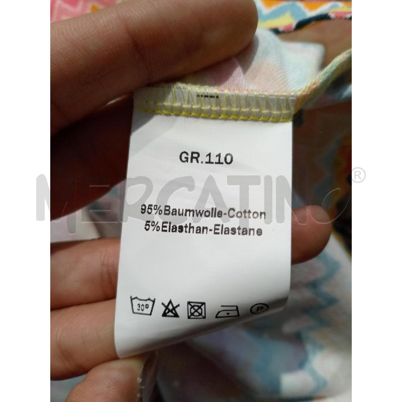 VESTITO BAMBINA A PUNTO GIALLO ZIG ZAG | Mercatino dell'Usato Moncalieri bengasi 4