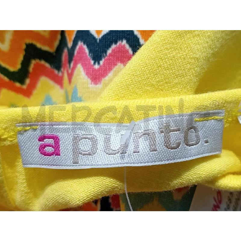 VESTITO BAMBINA A PUNTO GIALLO ZIG ZAG | Mercatino dell'Usato Moncalieri bengasi 5