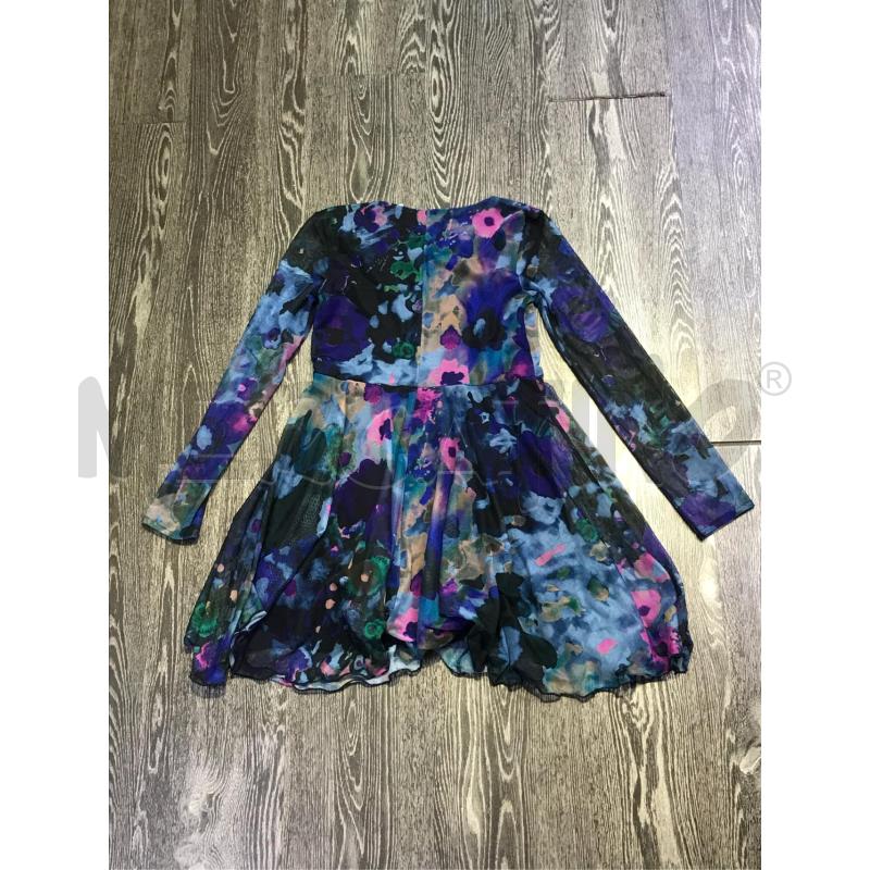 VESTITO BAMBINA DESIGUAL BLU FANTASIA | Mercatino dell'Usato Moncalieri bengasi 2