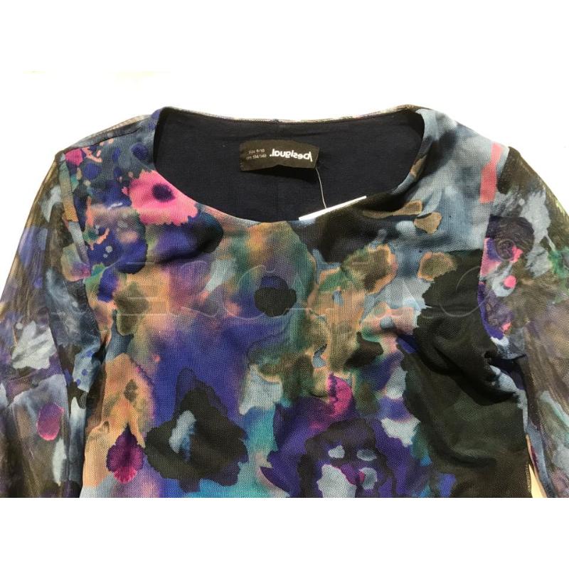 VESTITO BAMBINA DESIGUAL BLU FANTASIA | Mercatino dell'Usato Moncalieri bengasi 3
